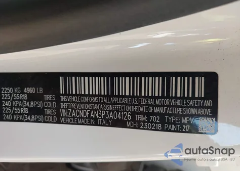 2023 Dodge Hornet Gt Awd z USA, uszkodzony, nr VIN ZACNDFAN3P3A04126